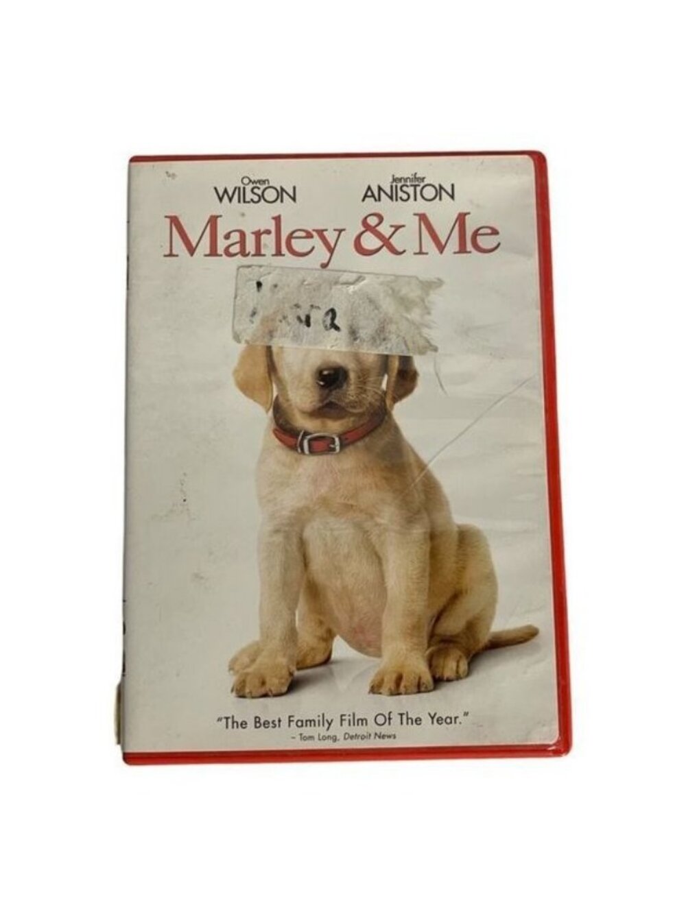 Marley And Me DVD 2008 Owen Wilson Jennifer Aniston Fox Full Screen Edition